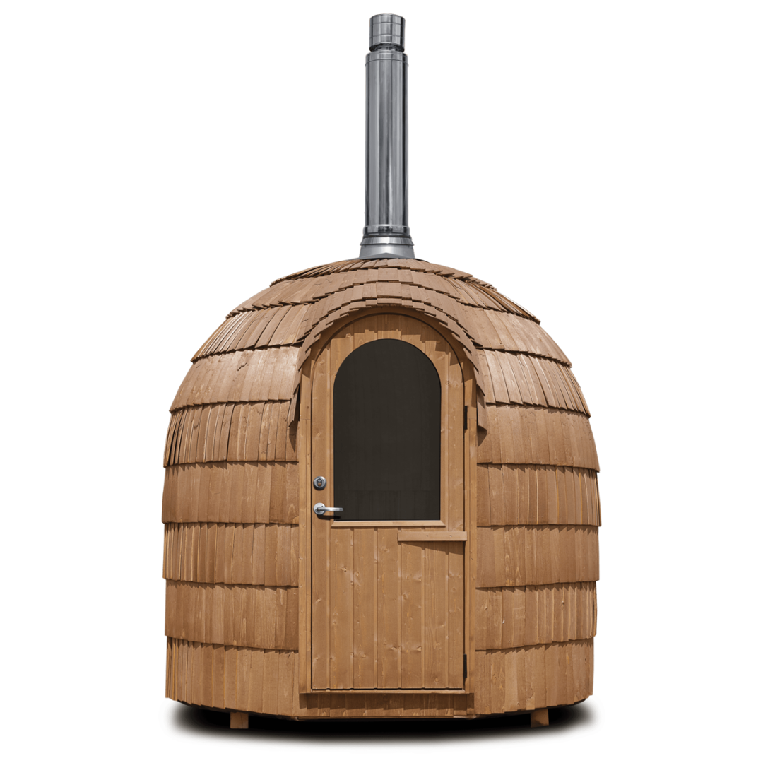 Iglucraft Single Iglusauna 4-Person Luxury Outdoor Sauna Cabin — photo 2
